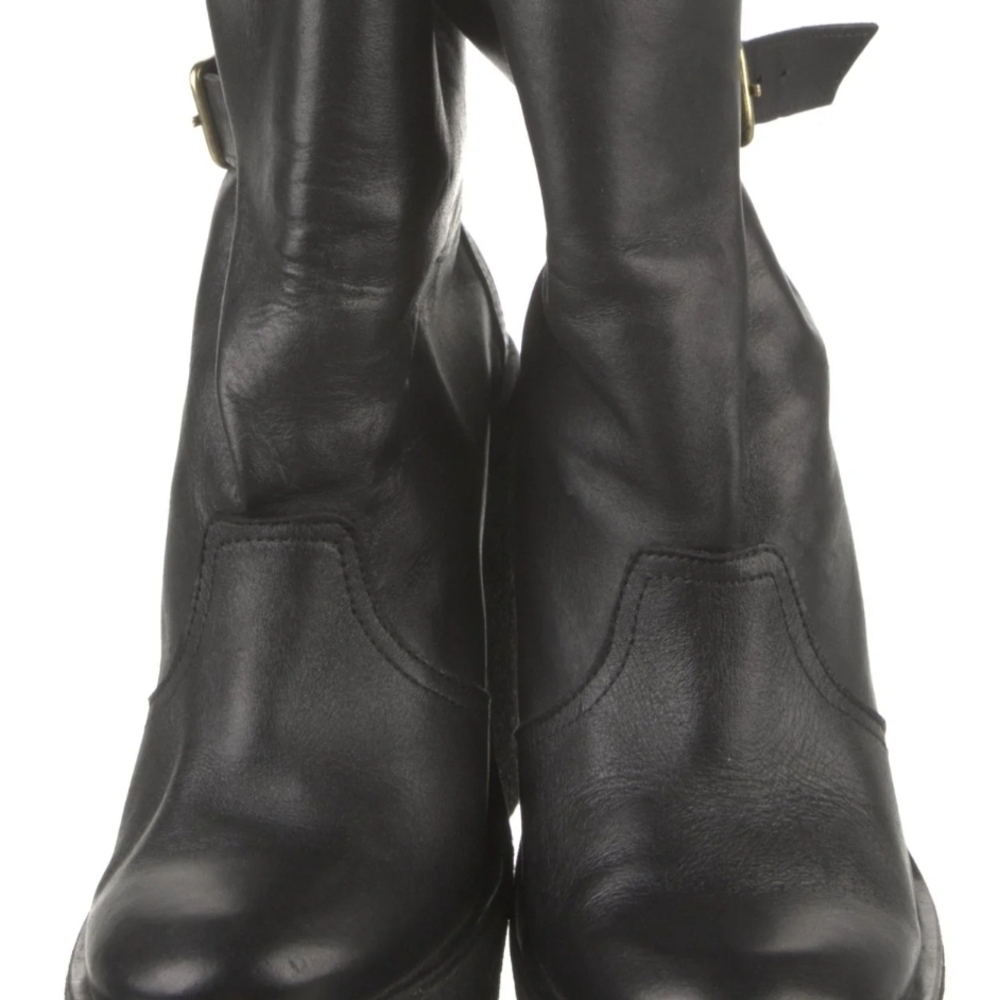 Pierre Hardy Black Leather Ankle Boots